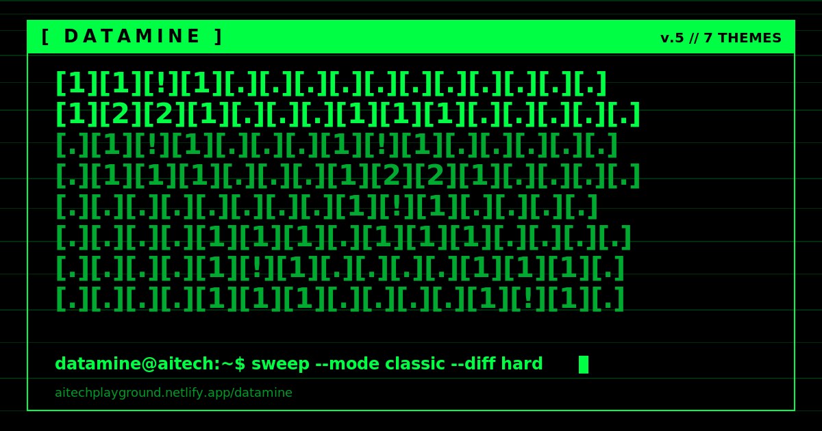 DataMine screenshot