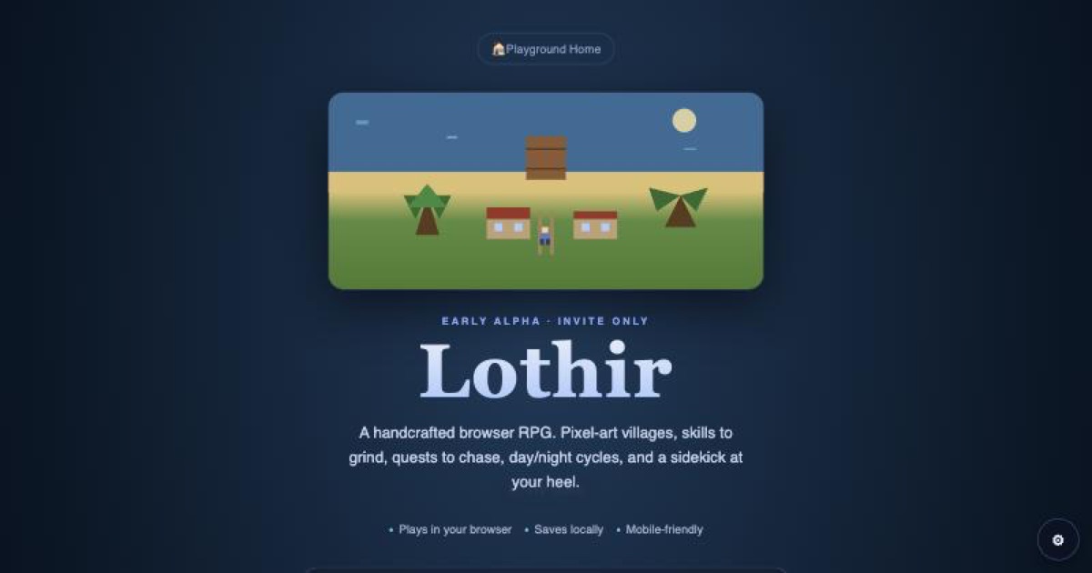 Lothir screenshot