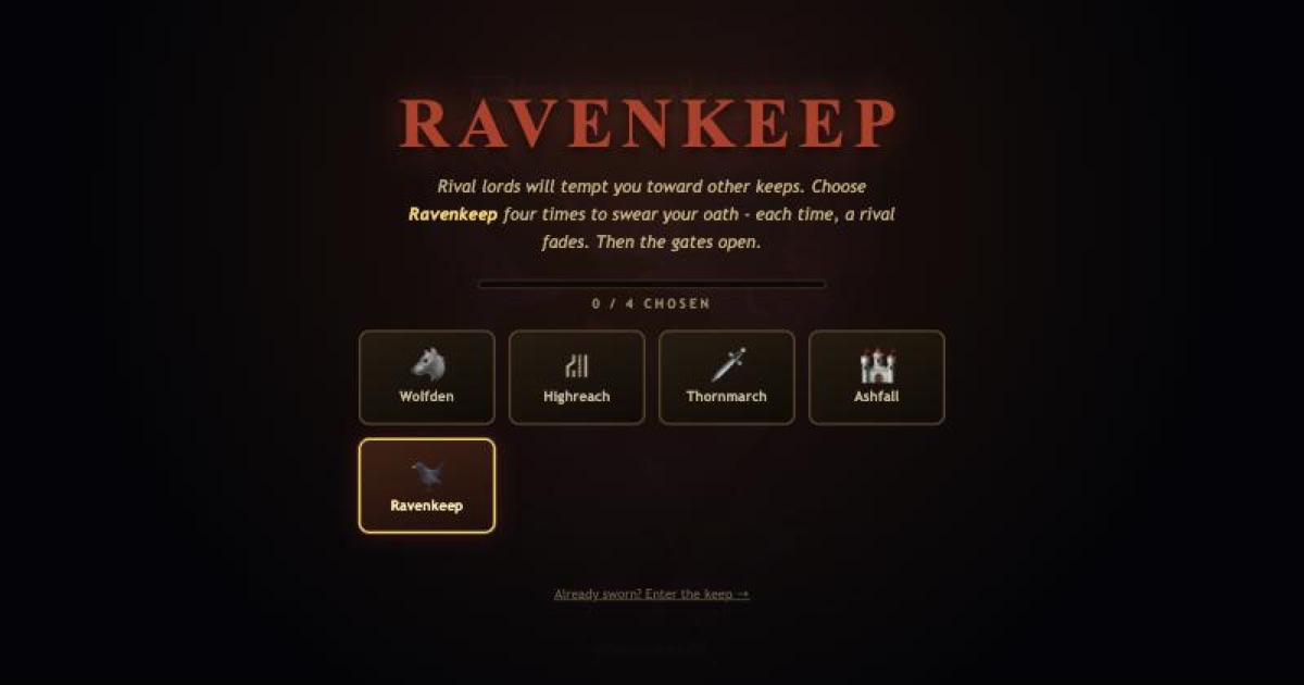 Ravenkeep screenshot