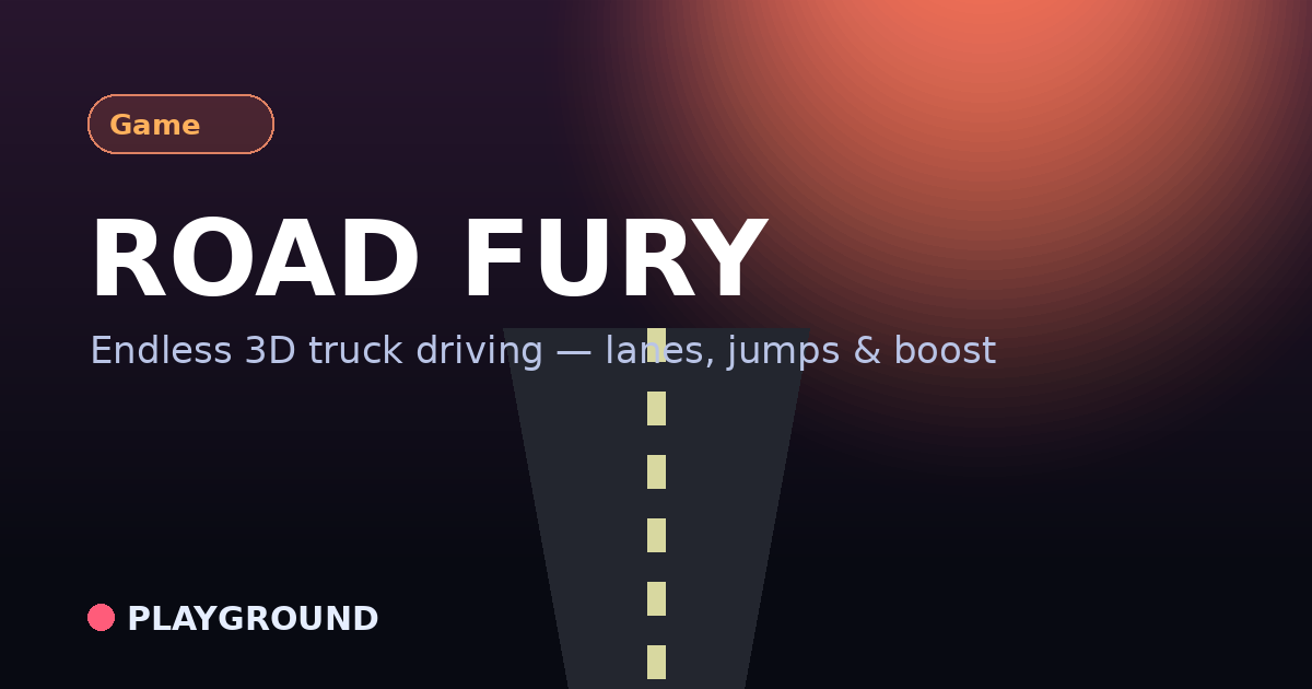 Road Fury screenshot